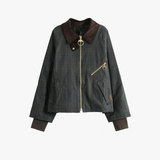 Black jacket, front view