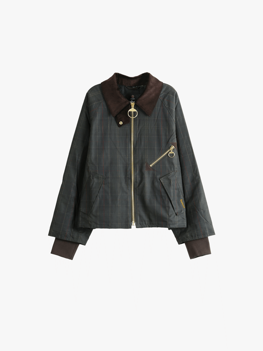 Black jacket, front view