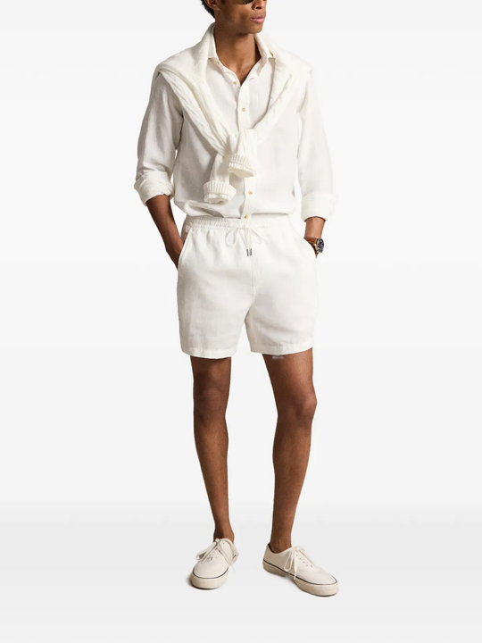 White shirt, full body view
