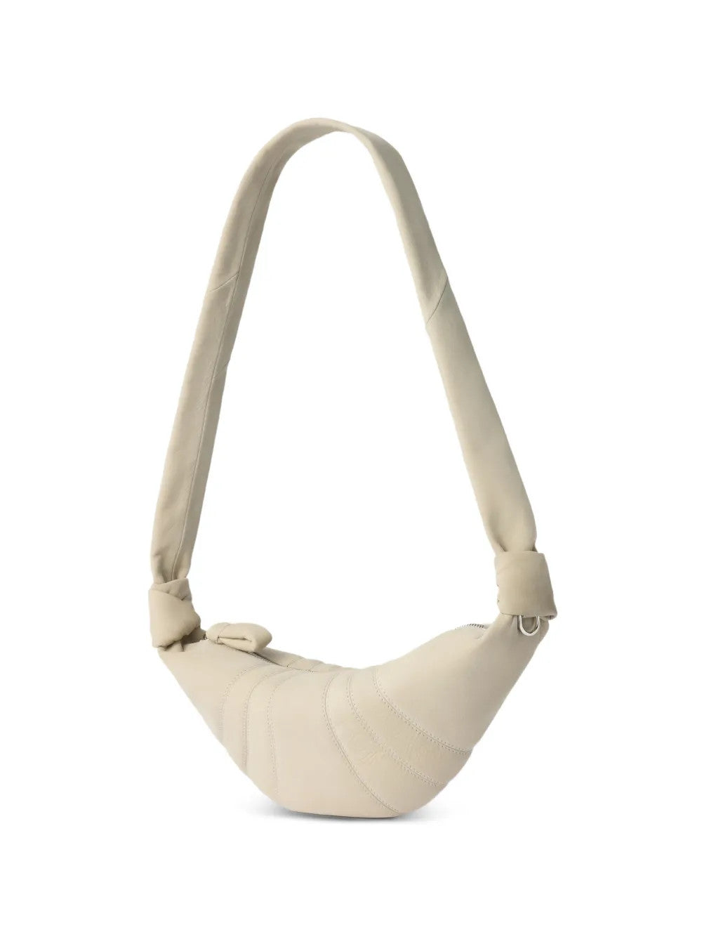 Tan bag, front view