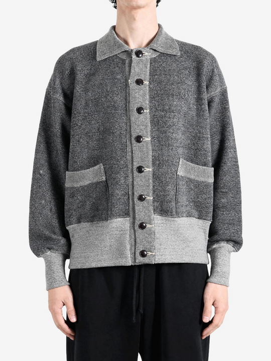 Grey jacket, front view