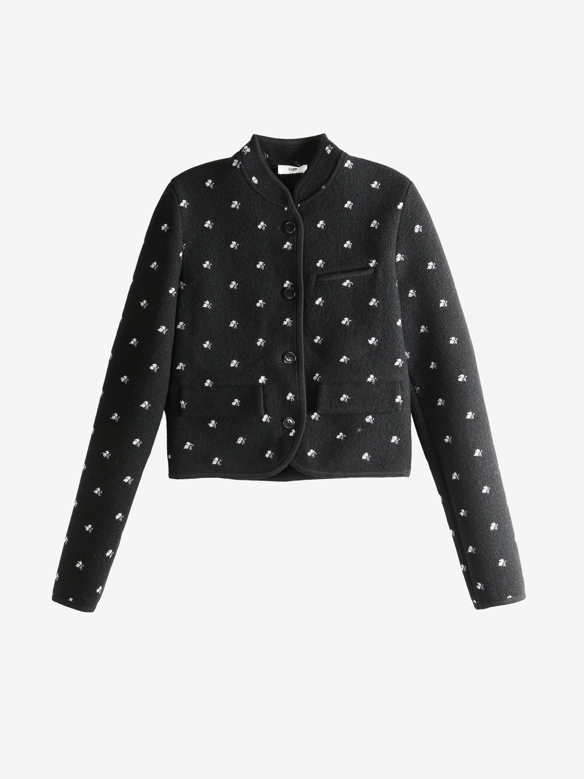 Black jacket,front view