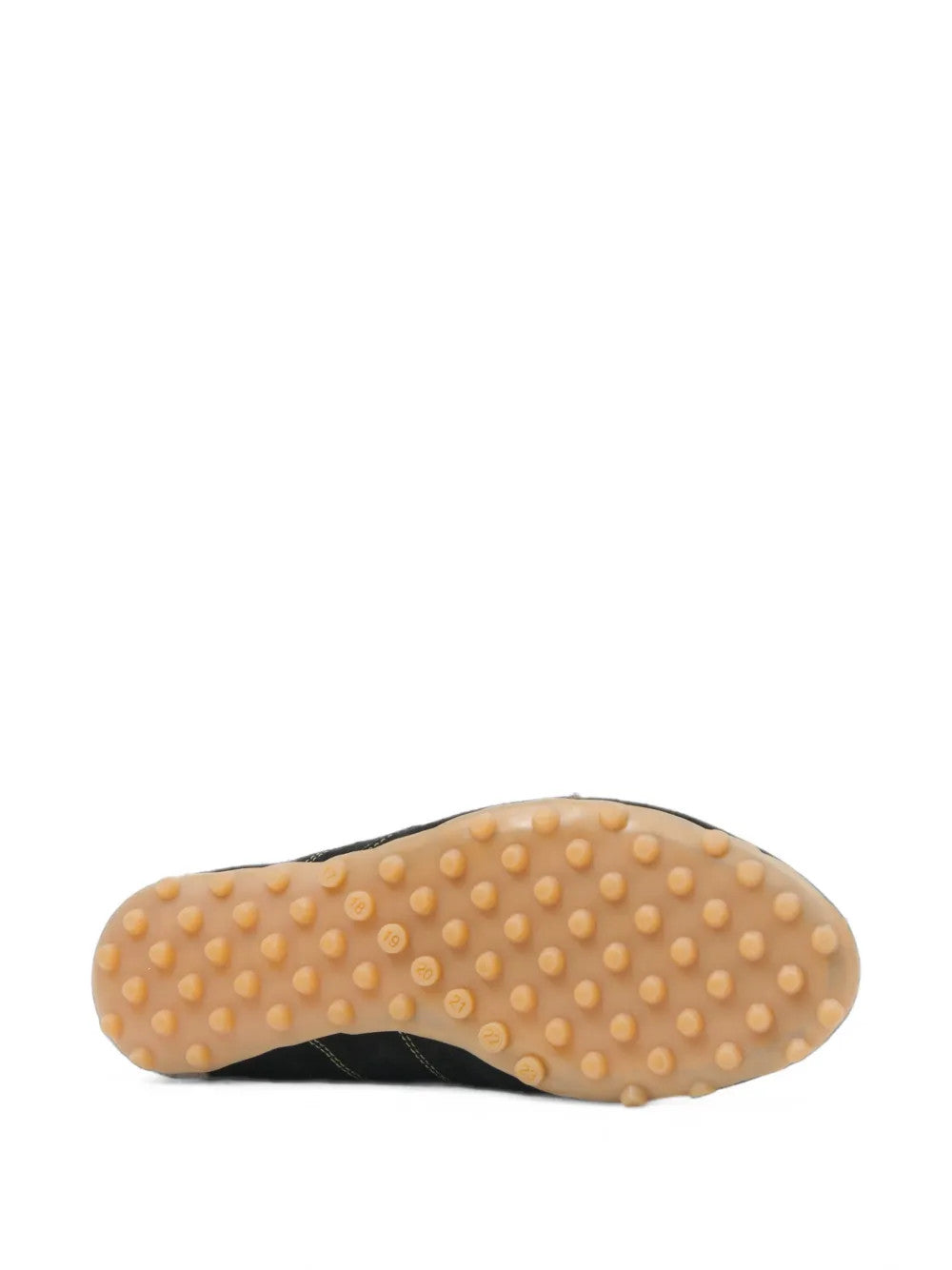 Close up of Black shoes, showing detail