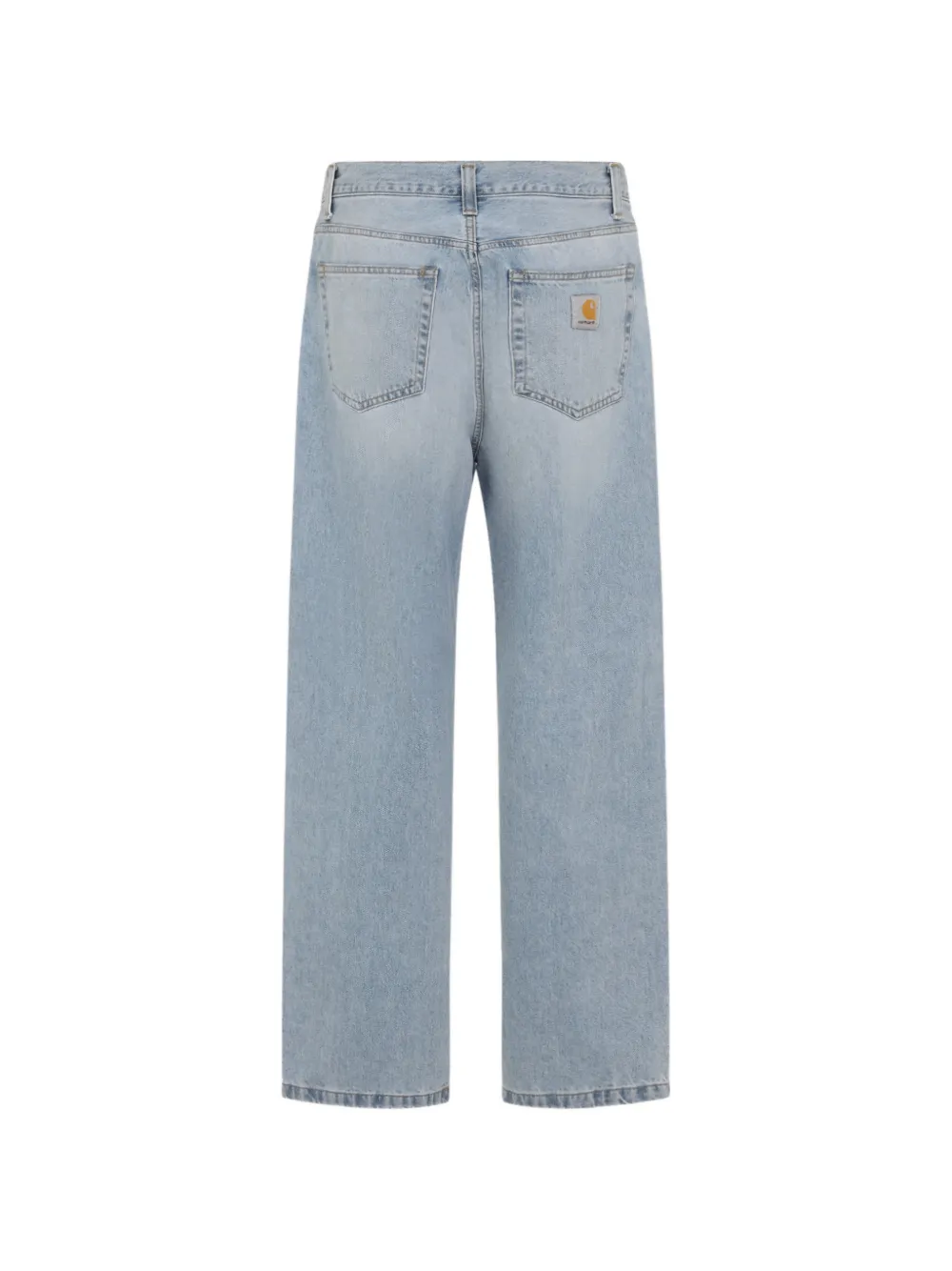 Blue jeans, back view