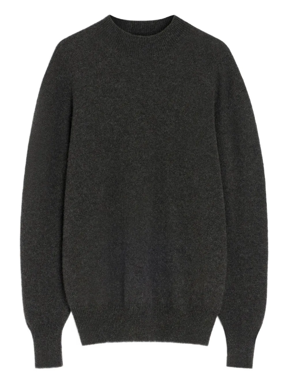 Black knitwear, front view