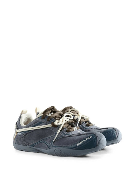 Grey shoes, front view