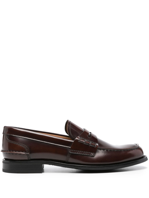 CHURCH'S - Women Pembrey W5 Polished Fume Loafers