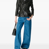 Blue jeans, full body view