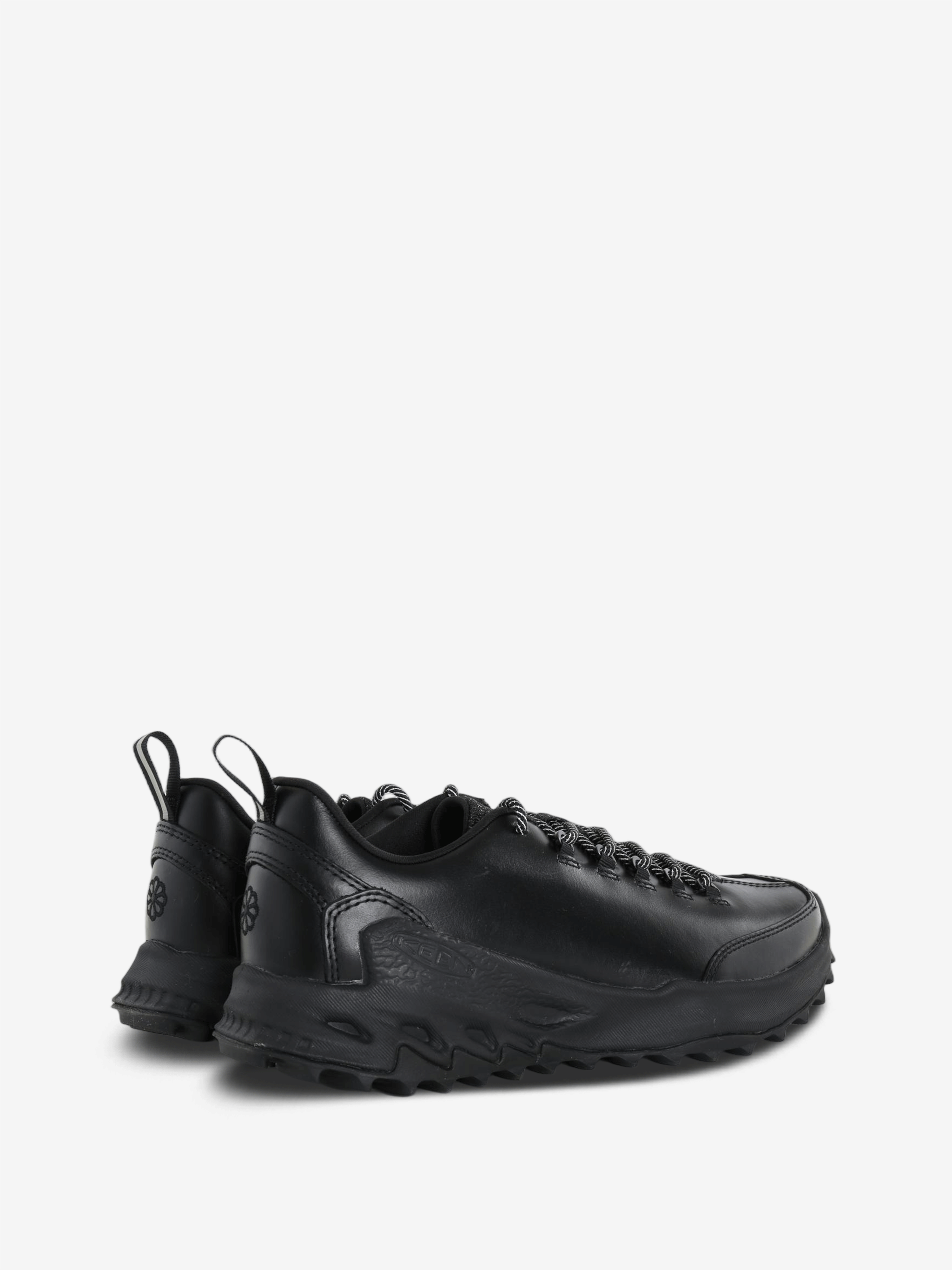 Black shoes, front view