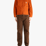 Orange jacket,full body view