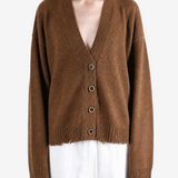 Brown knitwear, front view
