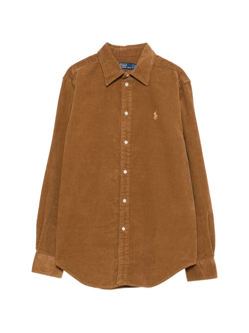 Brown shirt, front view