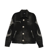 THUG CLUB - Men Iron Steel Focus Denim Jacket