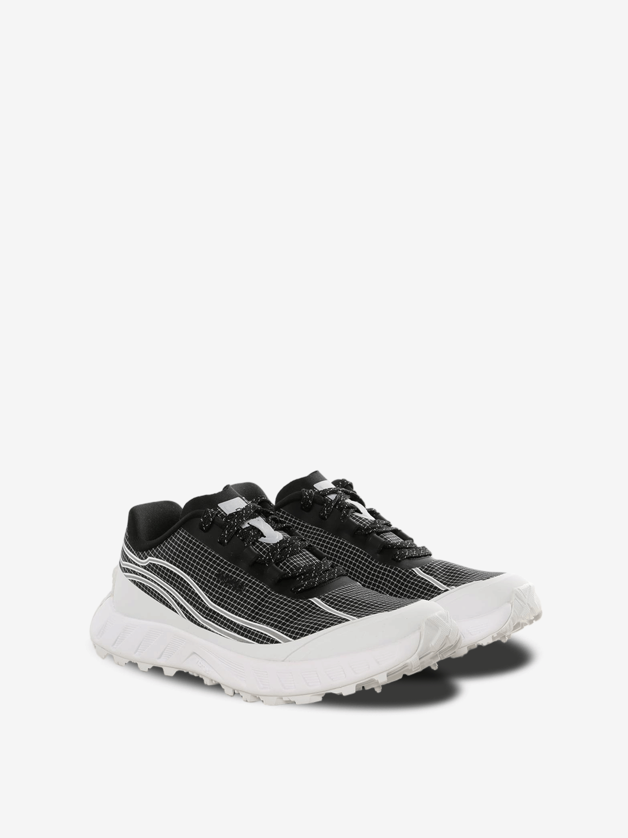 Black shoes, side view