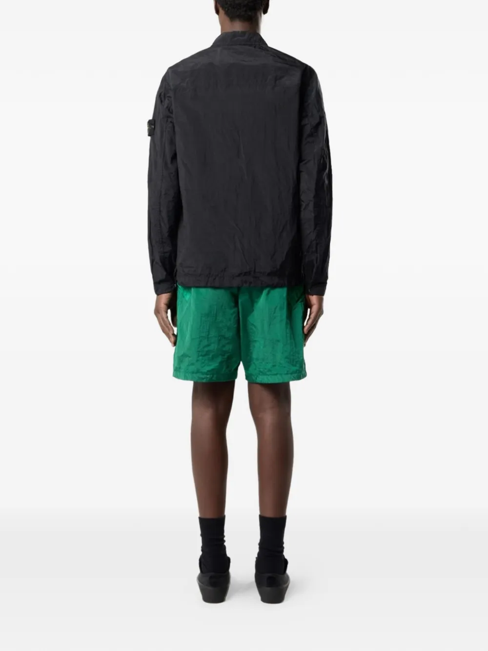 Black jacket, full body view