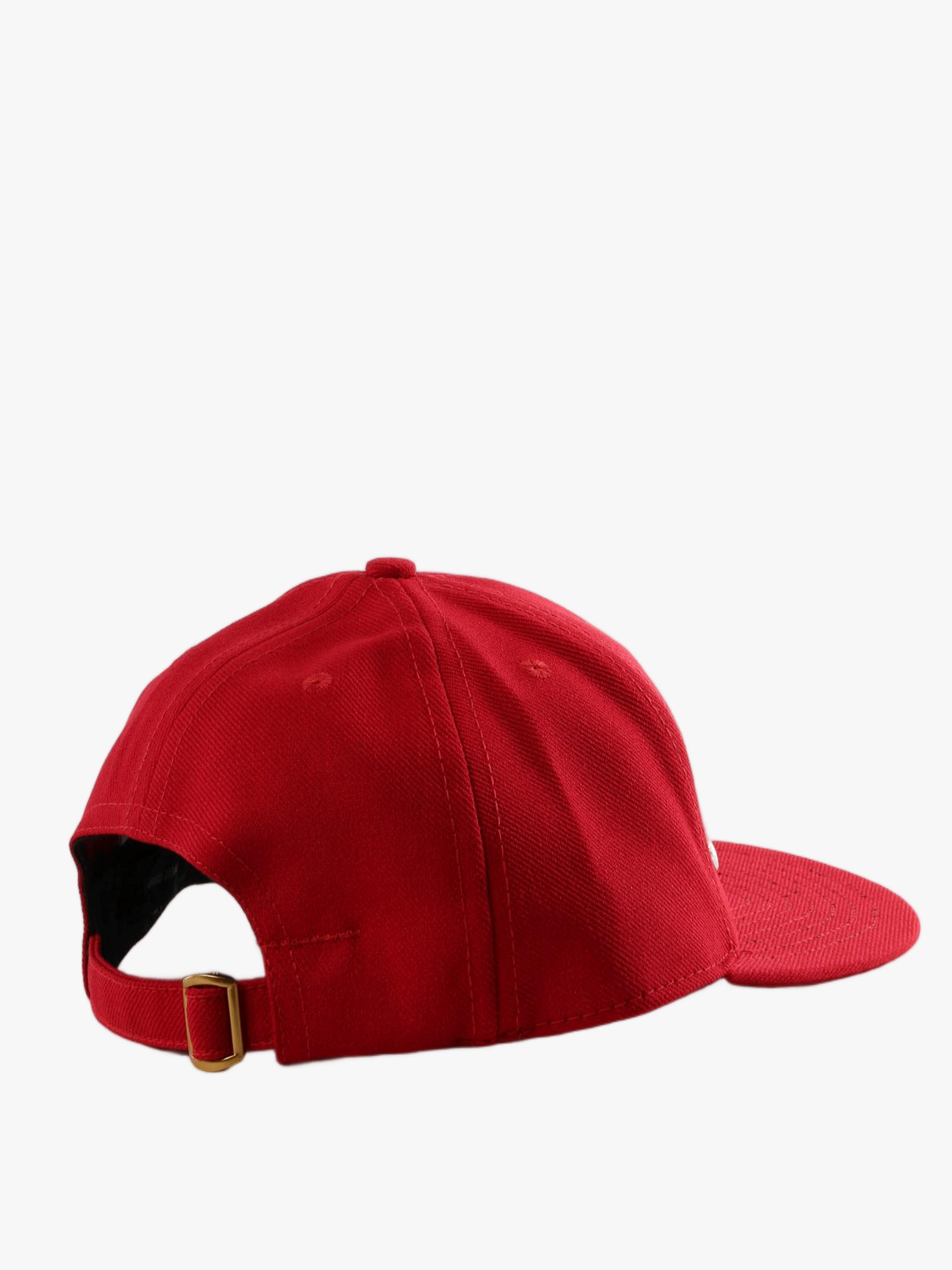 Red hat, back view