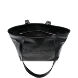 Black handbag,top view