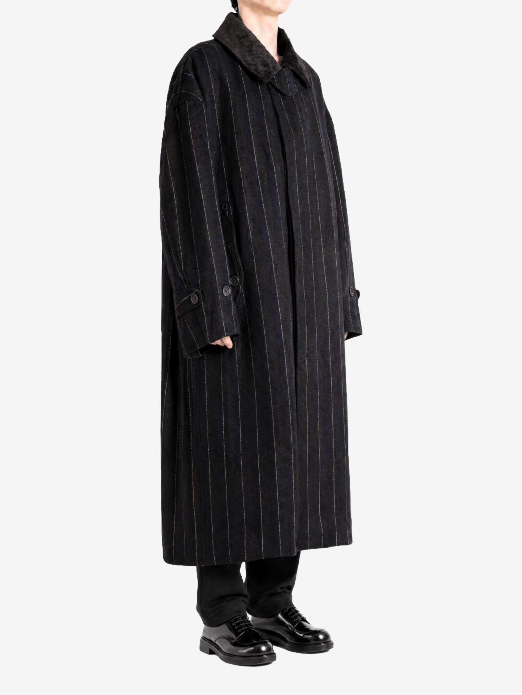 Black jacket, front view