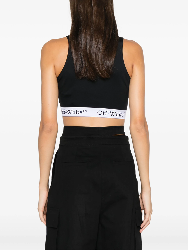 OFF-WHITE - Women Logoband Zipped Rowing Top