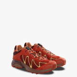 Red sneakers, side view