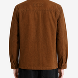 Brown shirt, full body view