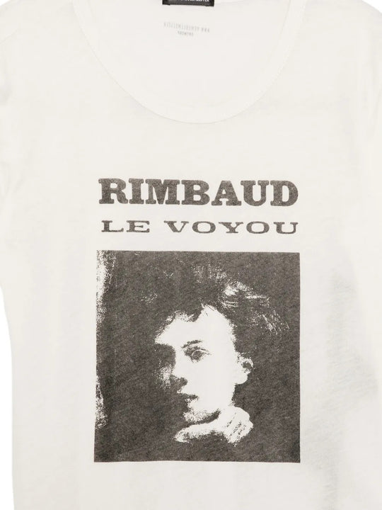 Tan t-shirt, front view