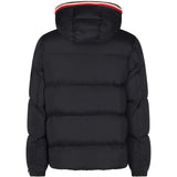 Black jacket, back view