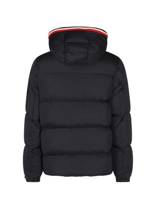 Black jacket, back view