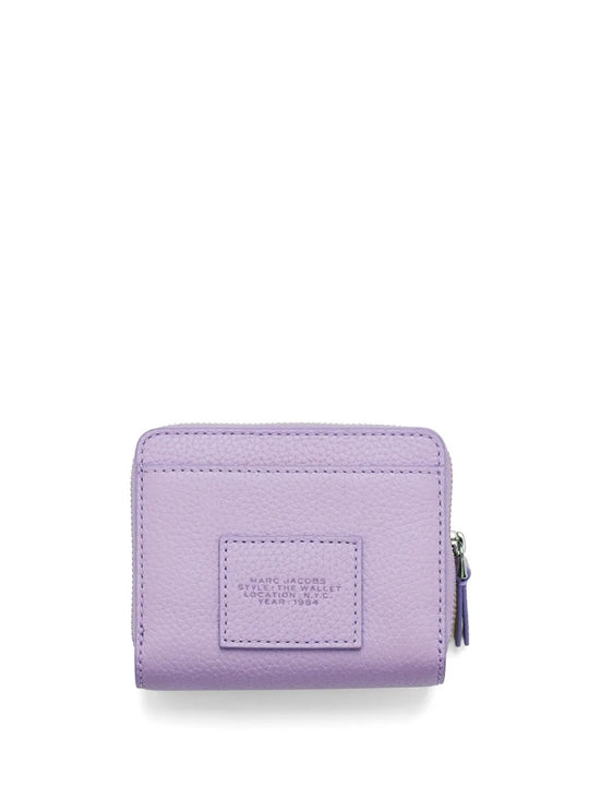 Purple wallet, back view