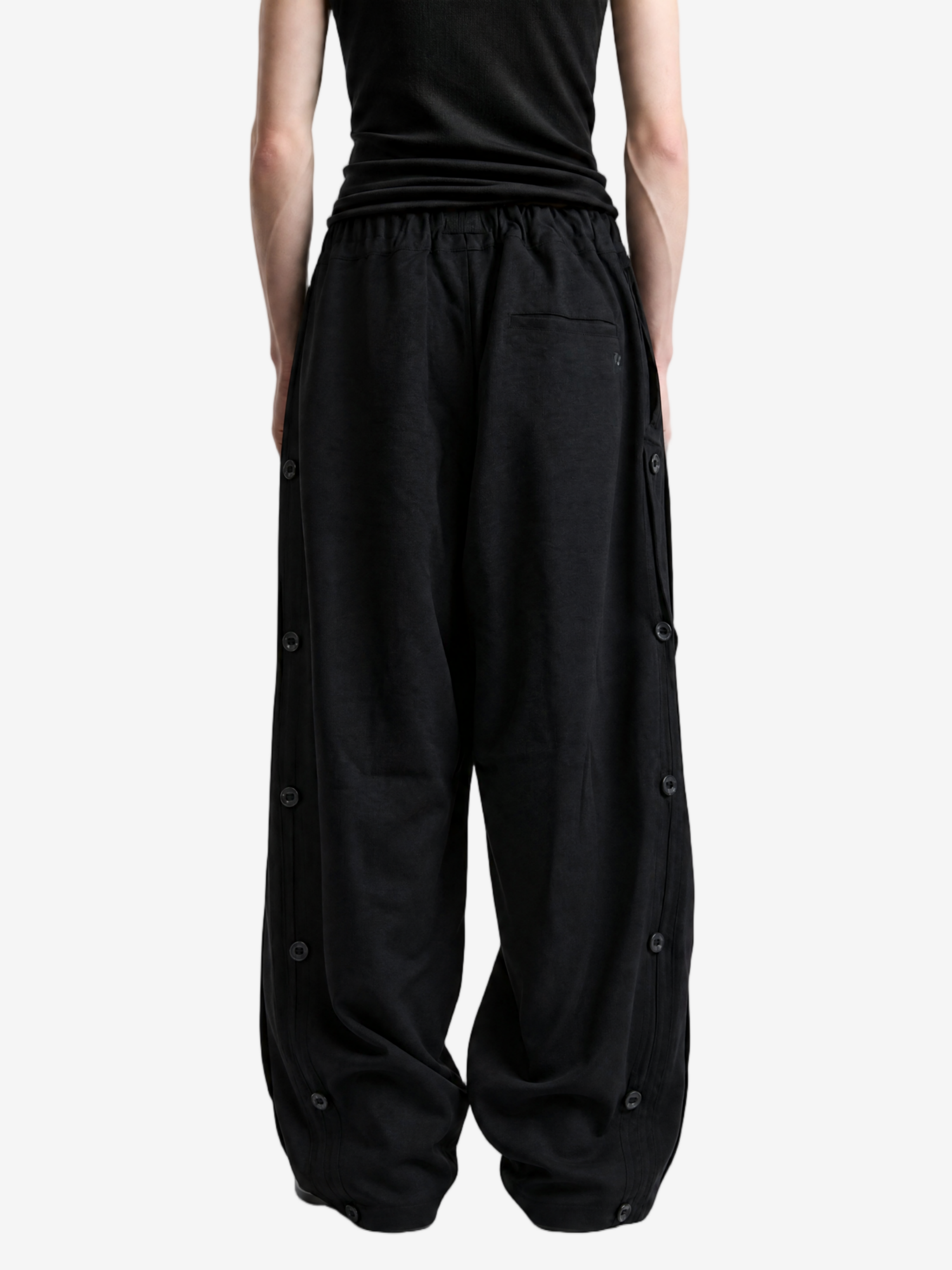 Black pants, full body view