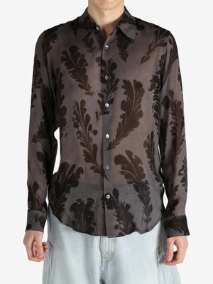 DRIES VAN NOTEN - Men Tight Fit Shirt