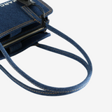 Blue bag, side view