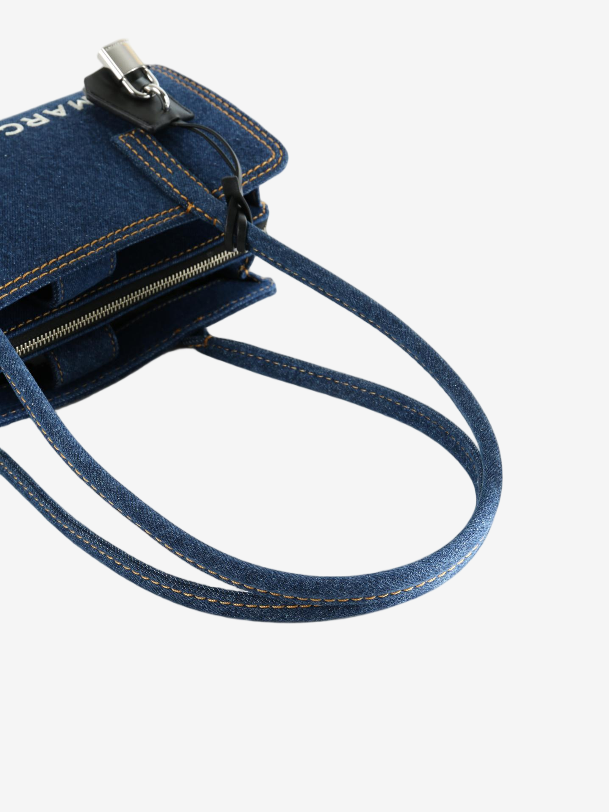 Blue bag, side view