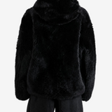 Black jacket, full body view