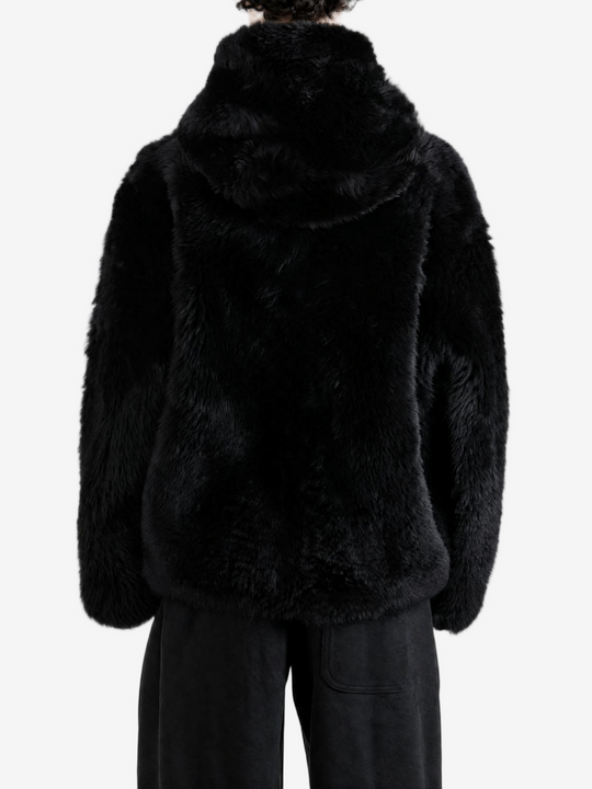 Black jacket, full body view