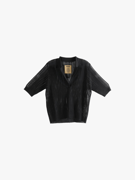 Black shirts , front view