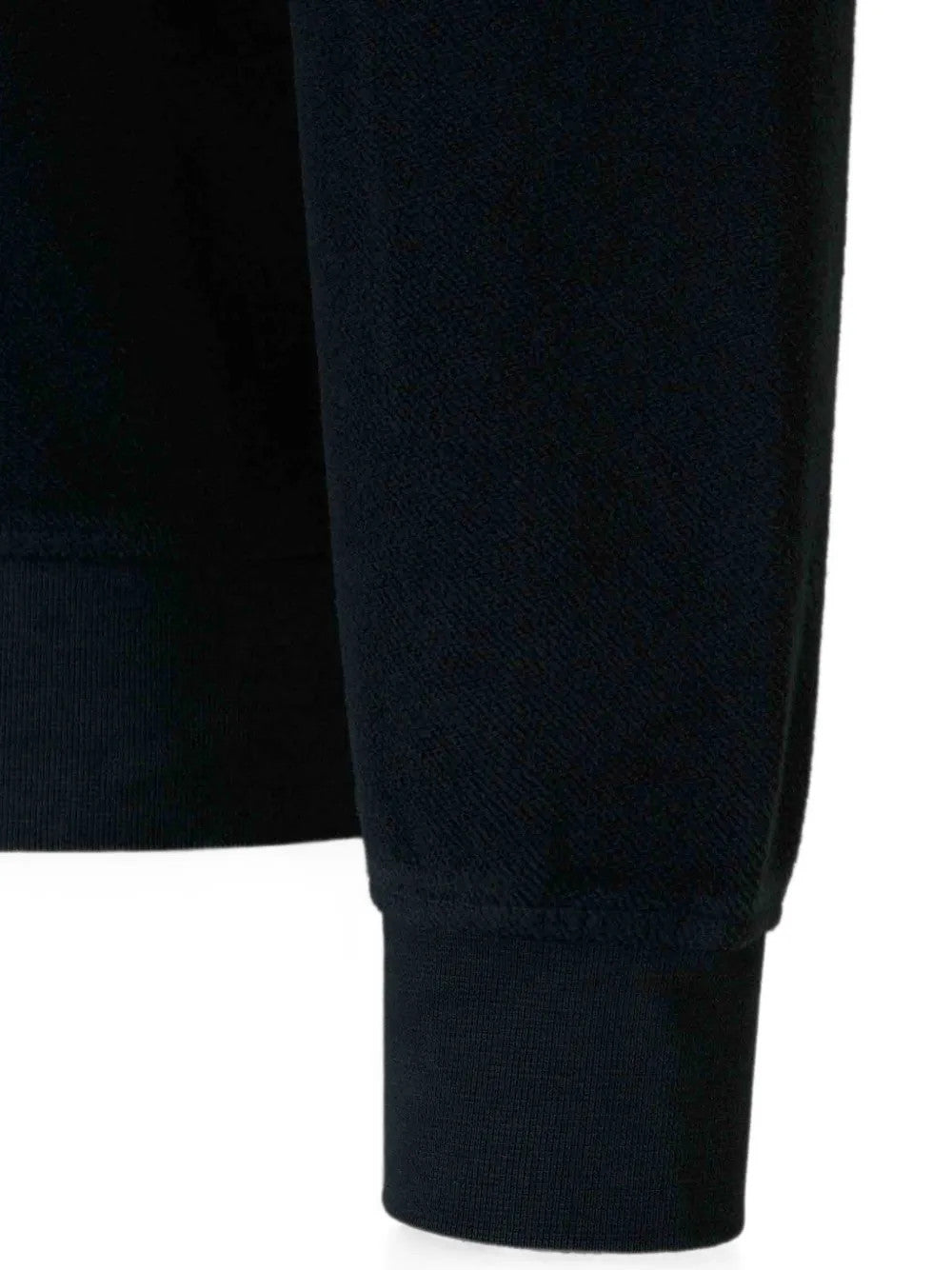 Black hoodie, front view