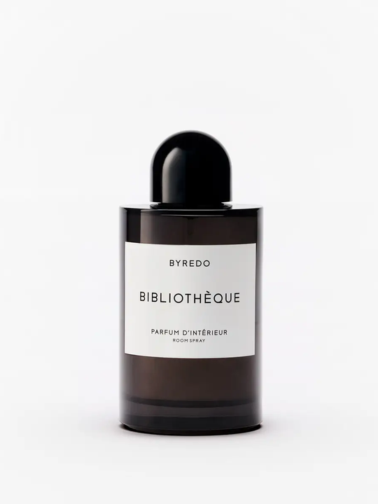 Black room spray, front view
