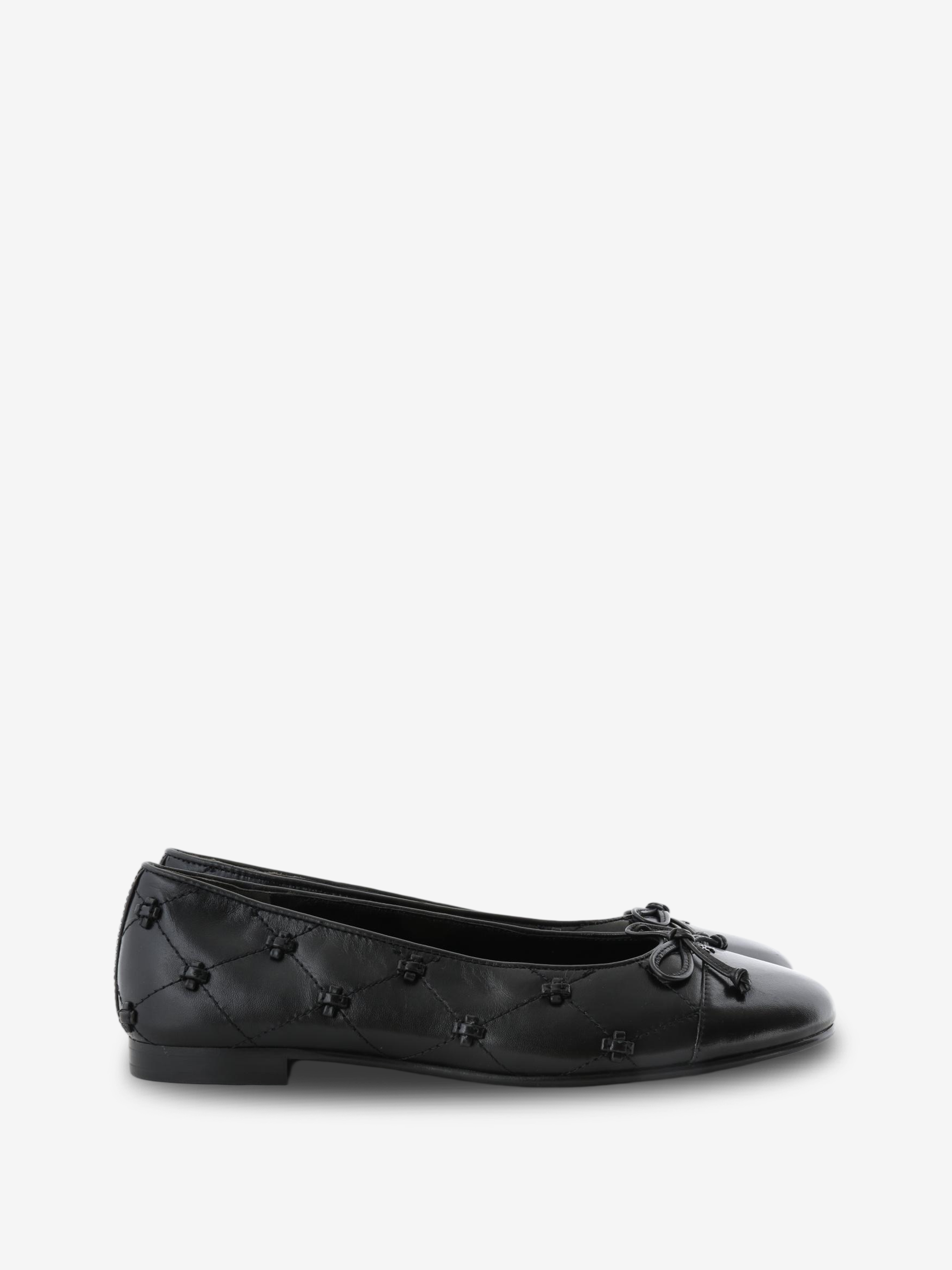 Black shoes, side view
