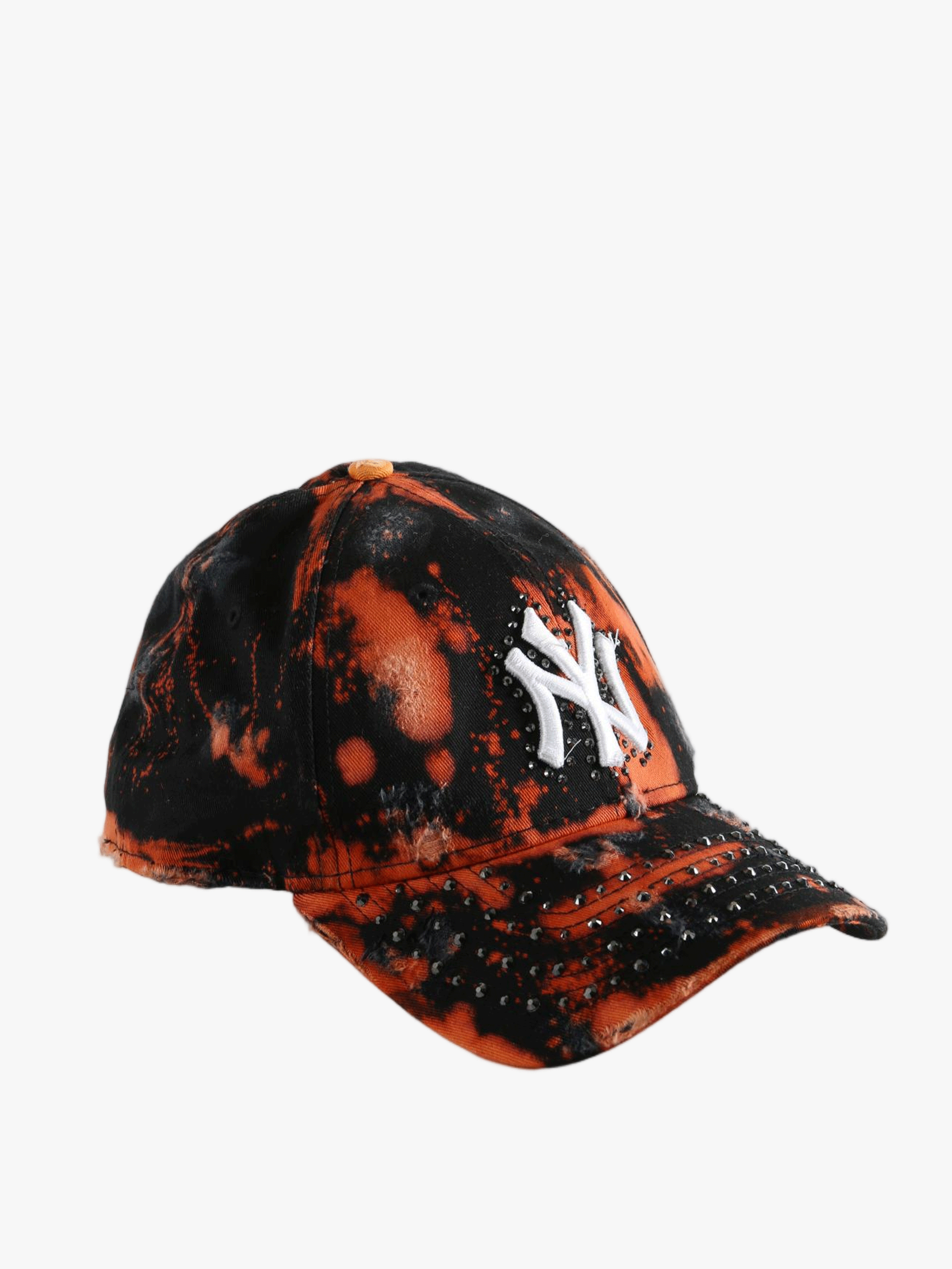 Orange hat, front view