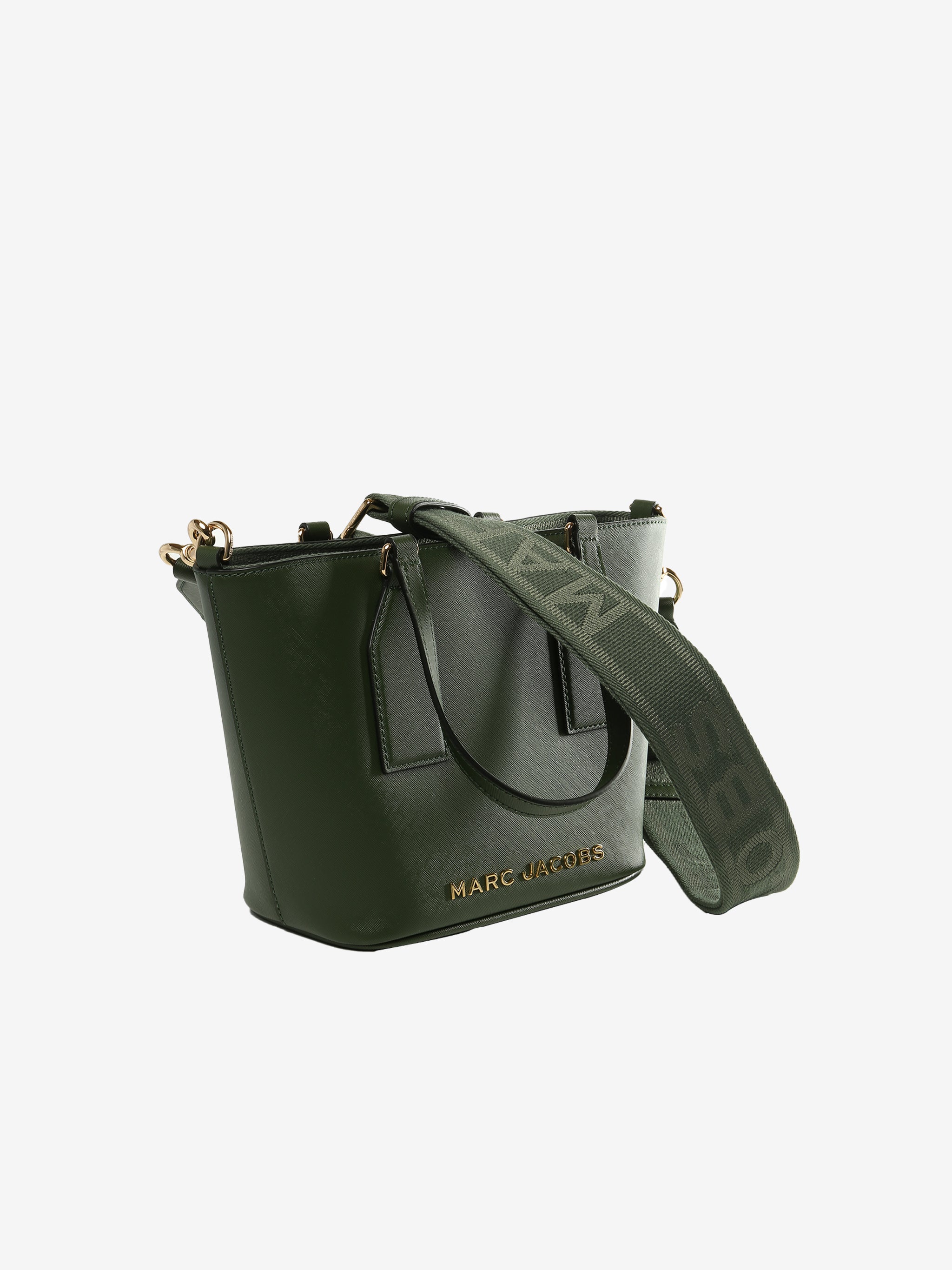 新品未使用MARC JACOBS THE TOTE BAG カーキ Marc Jacobs Women's The Medium Tote Jacquard in Bronze Green Marc