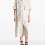 White short, full body view