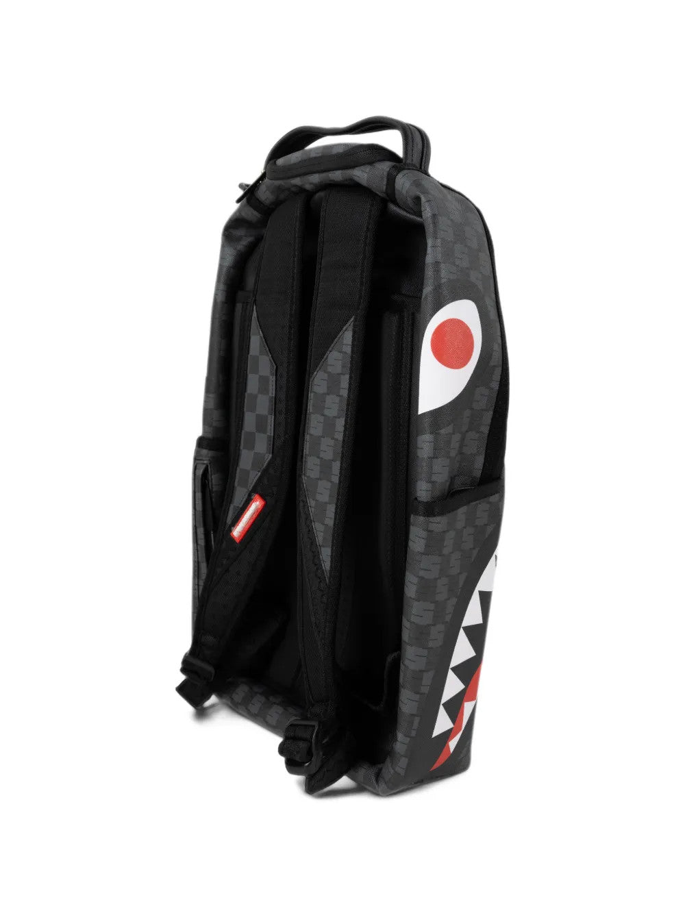 Black bag, back view