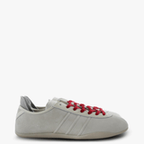 Grey shoes, side view