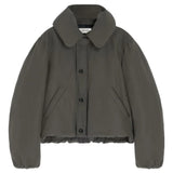 Grey coat, front view