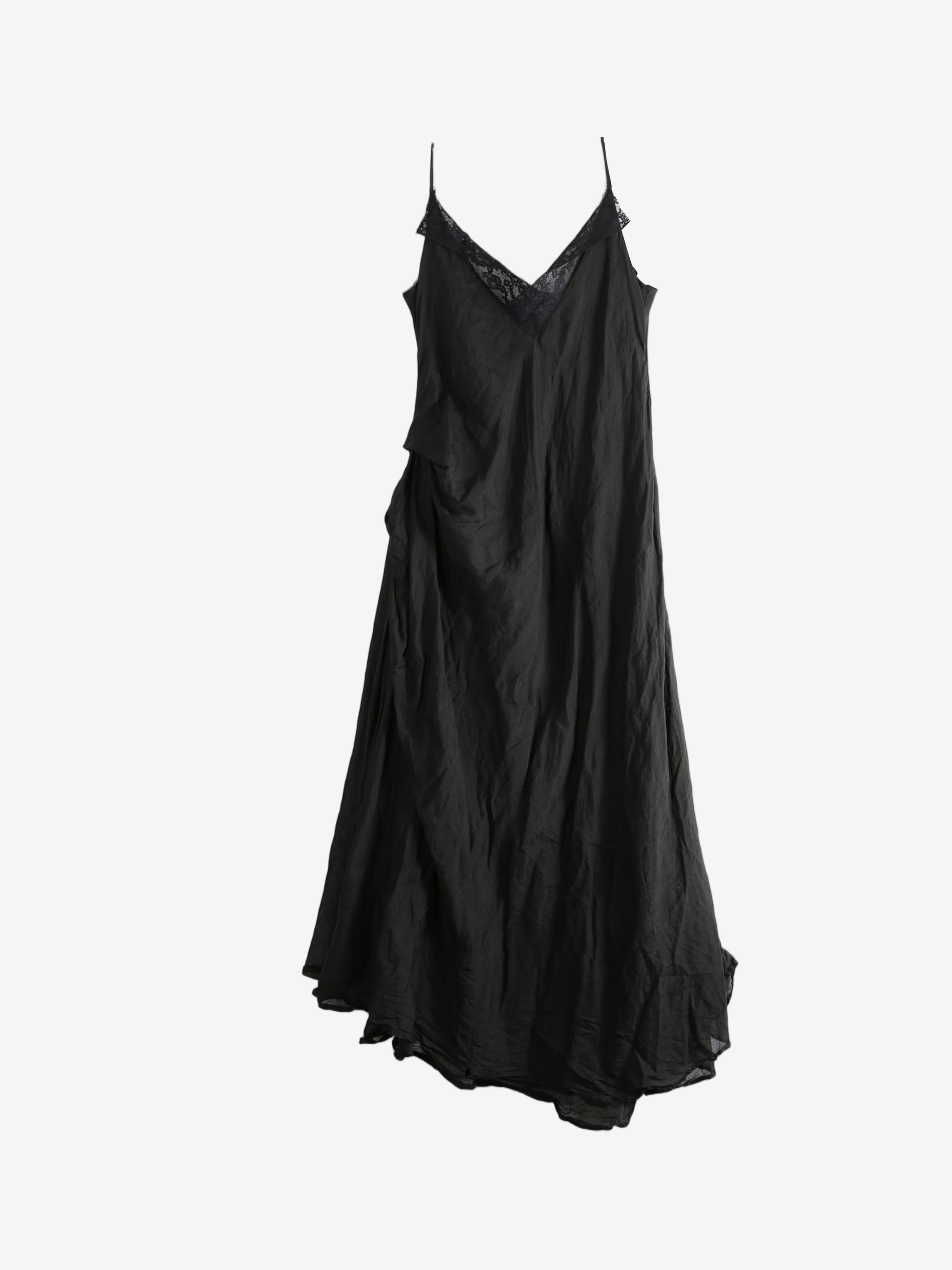 Black dress, front view