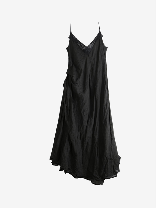 Black dress, front view