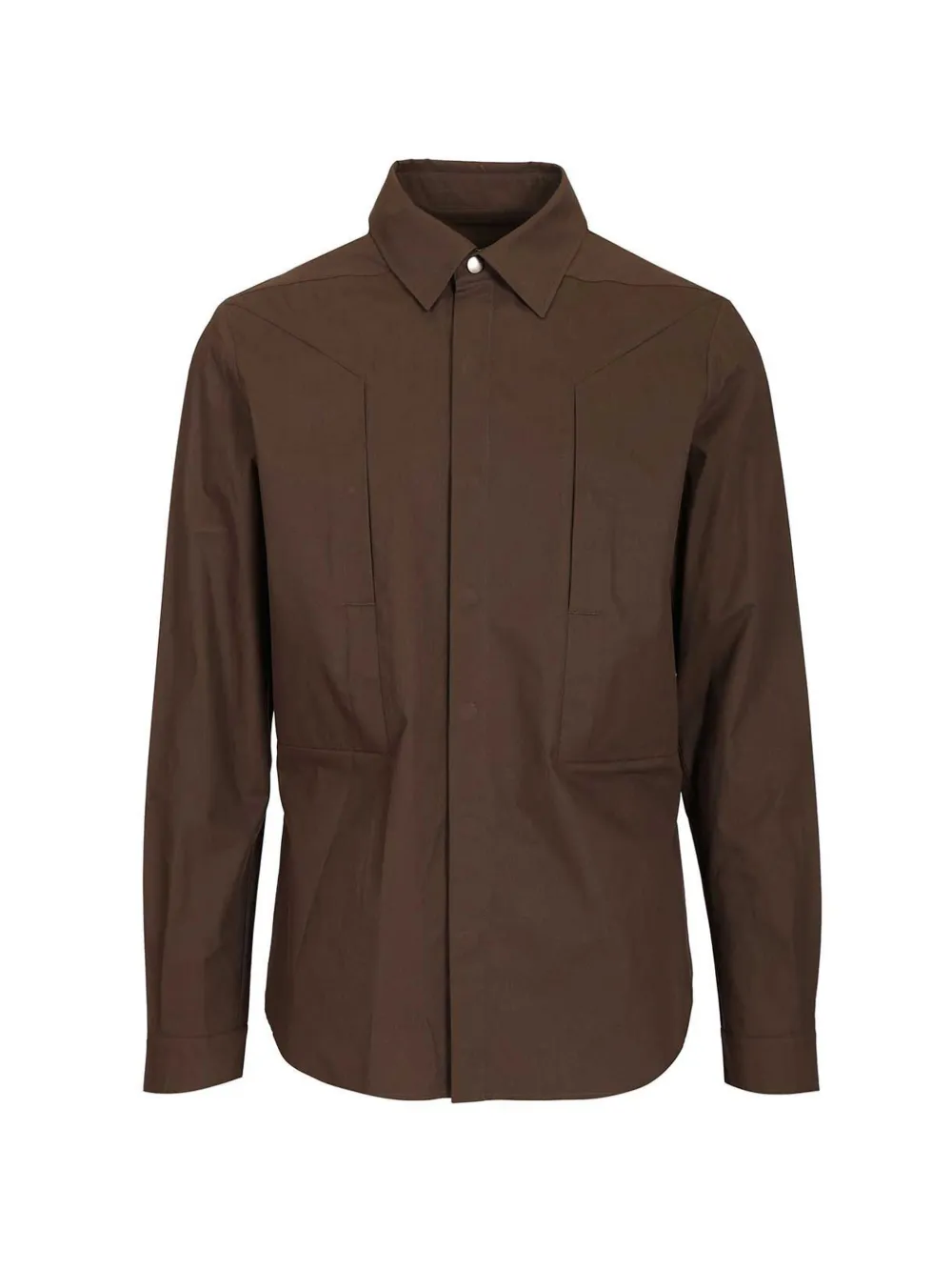 Brown jacket, front view