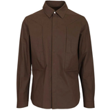 Brown jacket, front view