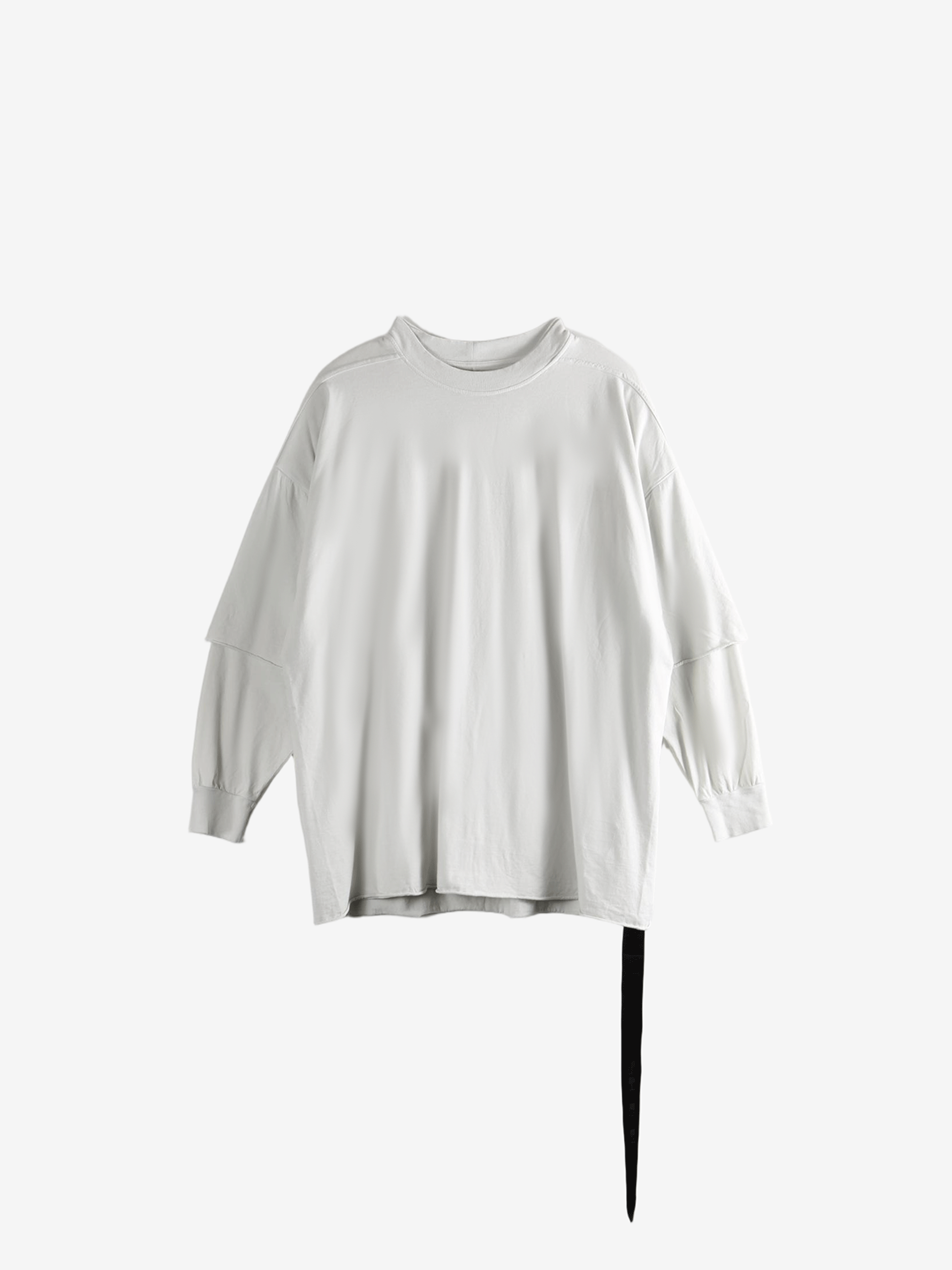 White sweats, front view